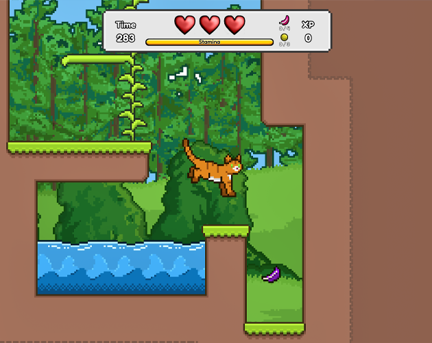 That Cat Game, an adventure platformer created in Unreal Engine