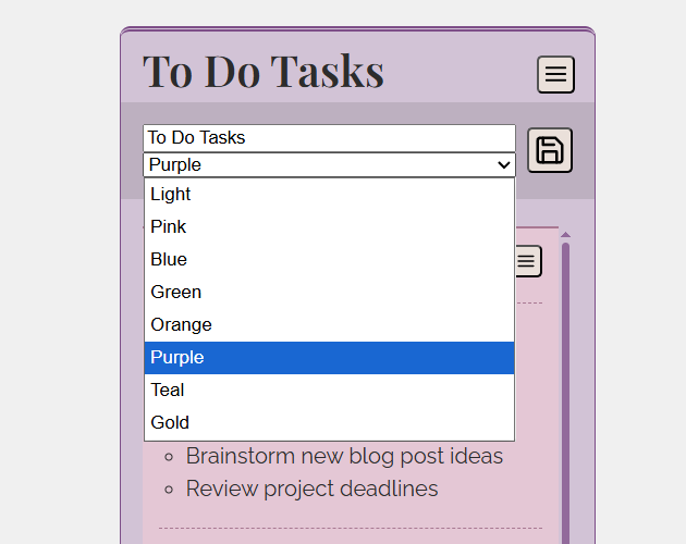 Thoughtbox, a simple place to organize your thoughts