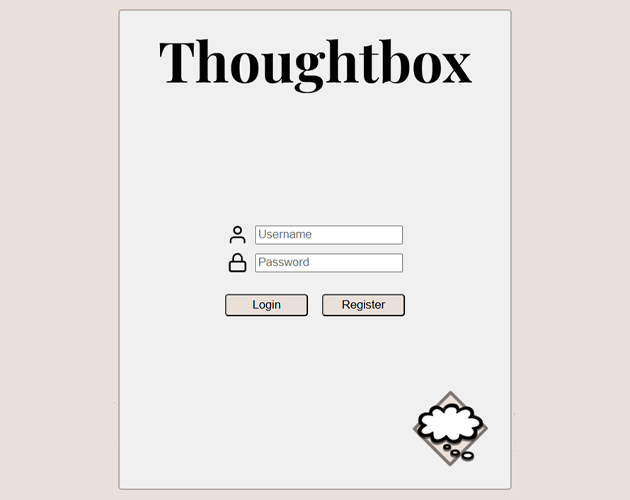 Thoughtbox, a simple place to organize your thoughts